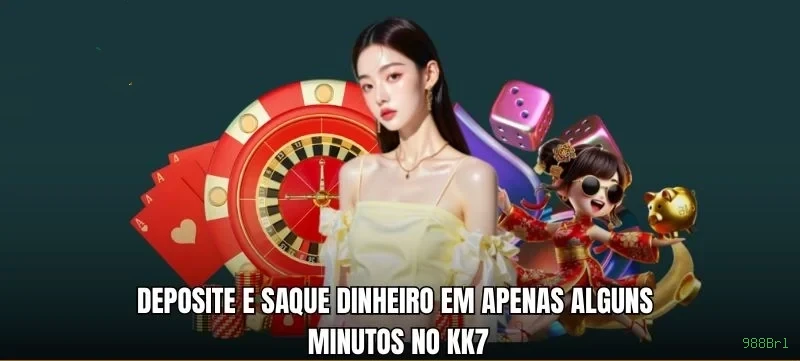 Imagem promocional da 988Brl mostrando a plataforma e suas vantagens